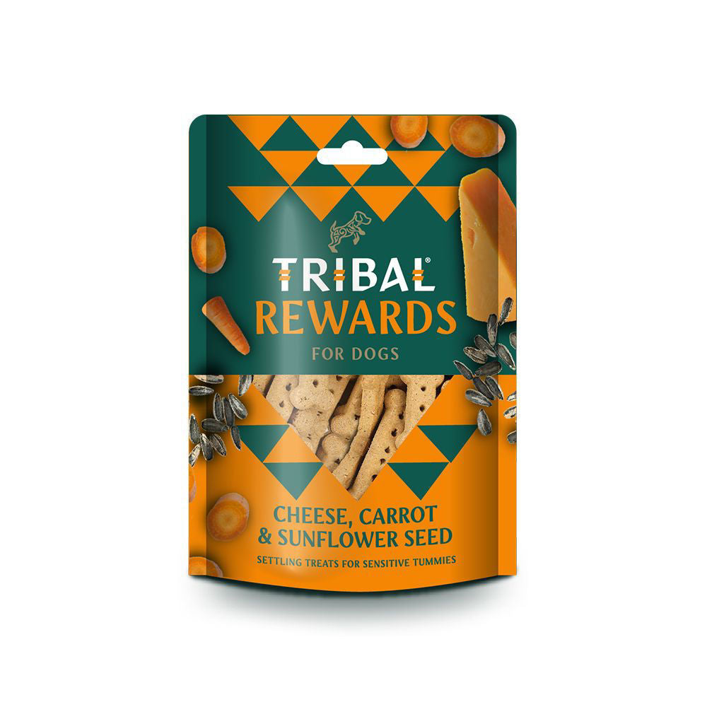 Tribal Rewards Cheese, Carrot & Sunflower Seed 125g