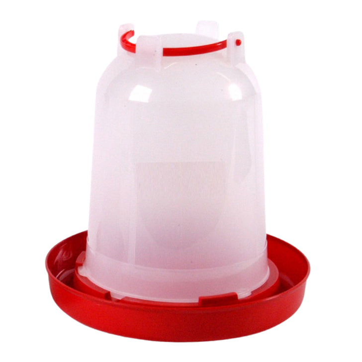 Stockshop Chicken Drinker Red / White 3L