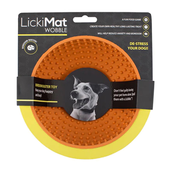 Lickimat Wobble Orange