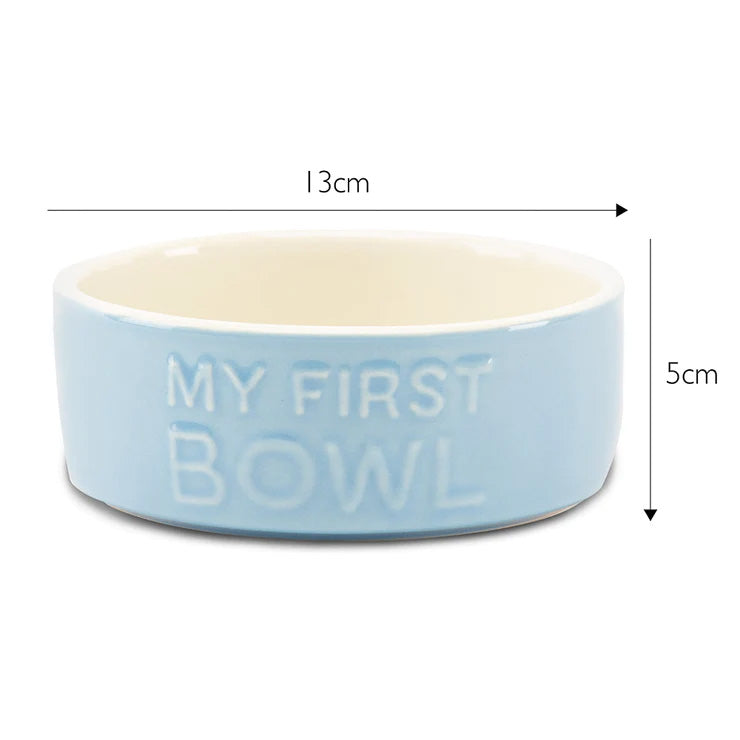 Scruffs My First Bowl 13cm Blue