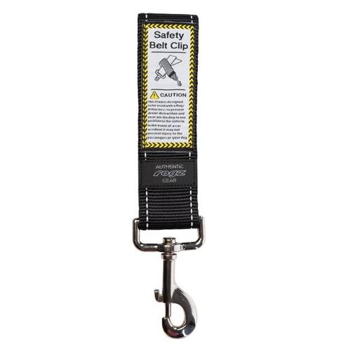 Rogz Car-Safe Seat Belt Clip Black