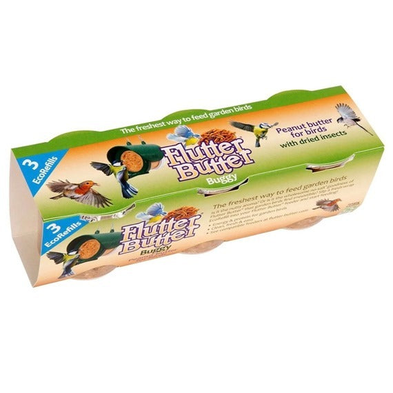 Flutter Butter Buggy Pod EcoRefills 3x140g