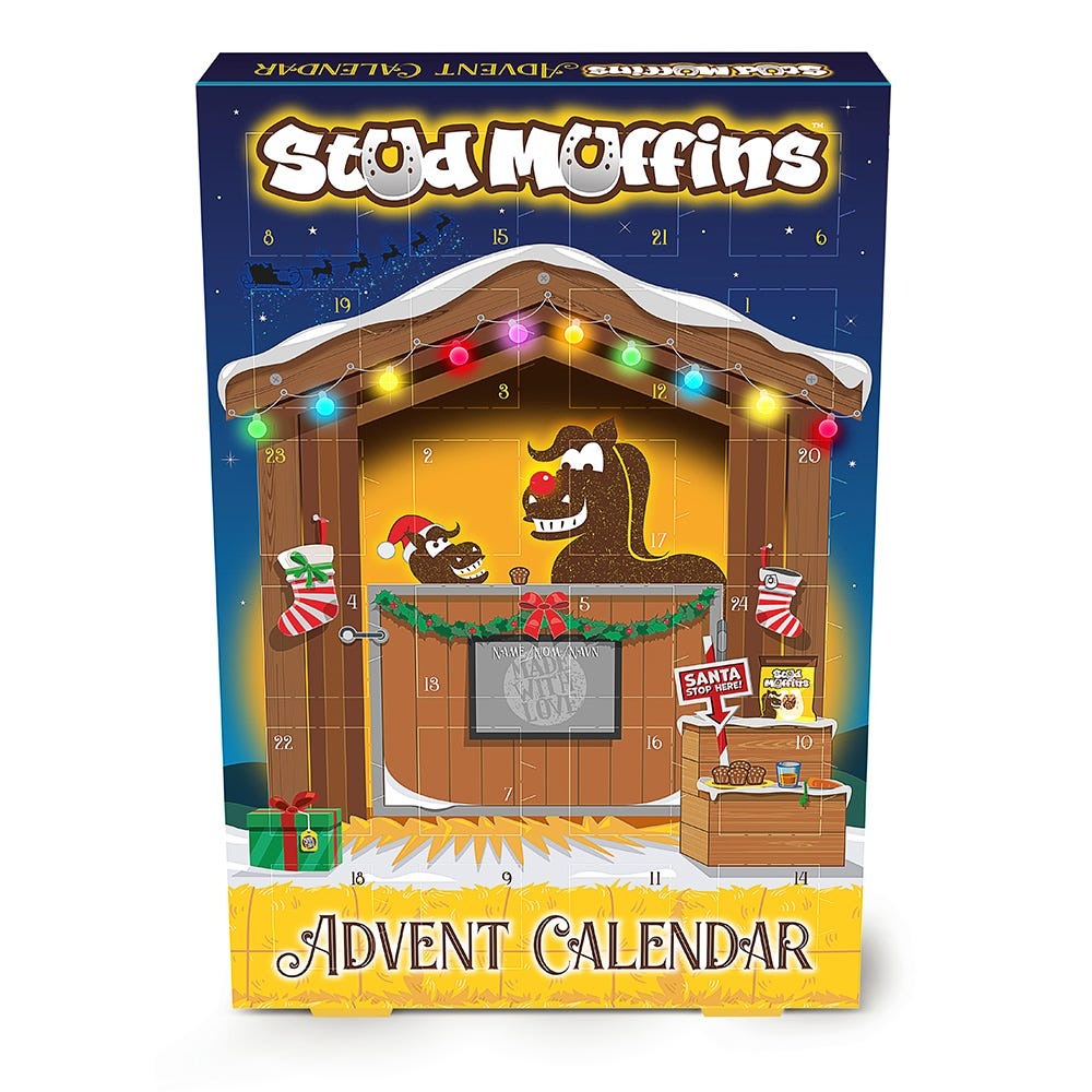 Stud Muffins Mini Christmas Advent Calendar For Horses