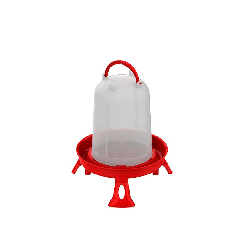 Agrihealth Poultry Eco Drinker With Legs 3L Red