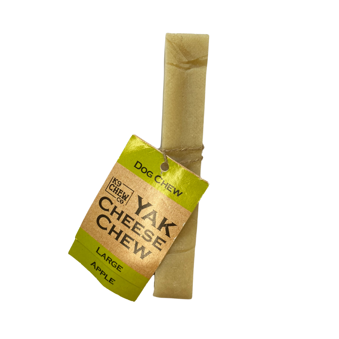 The Yak Cheese Chew Co. Dog Chew Apple Large