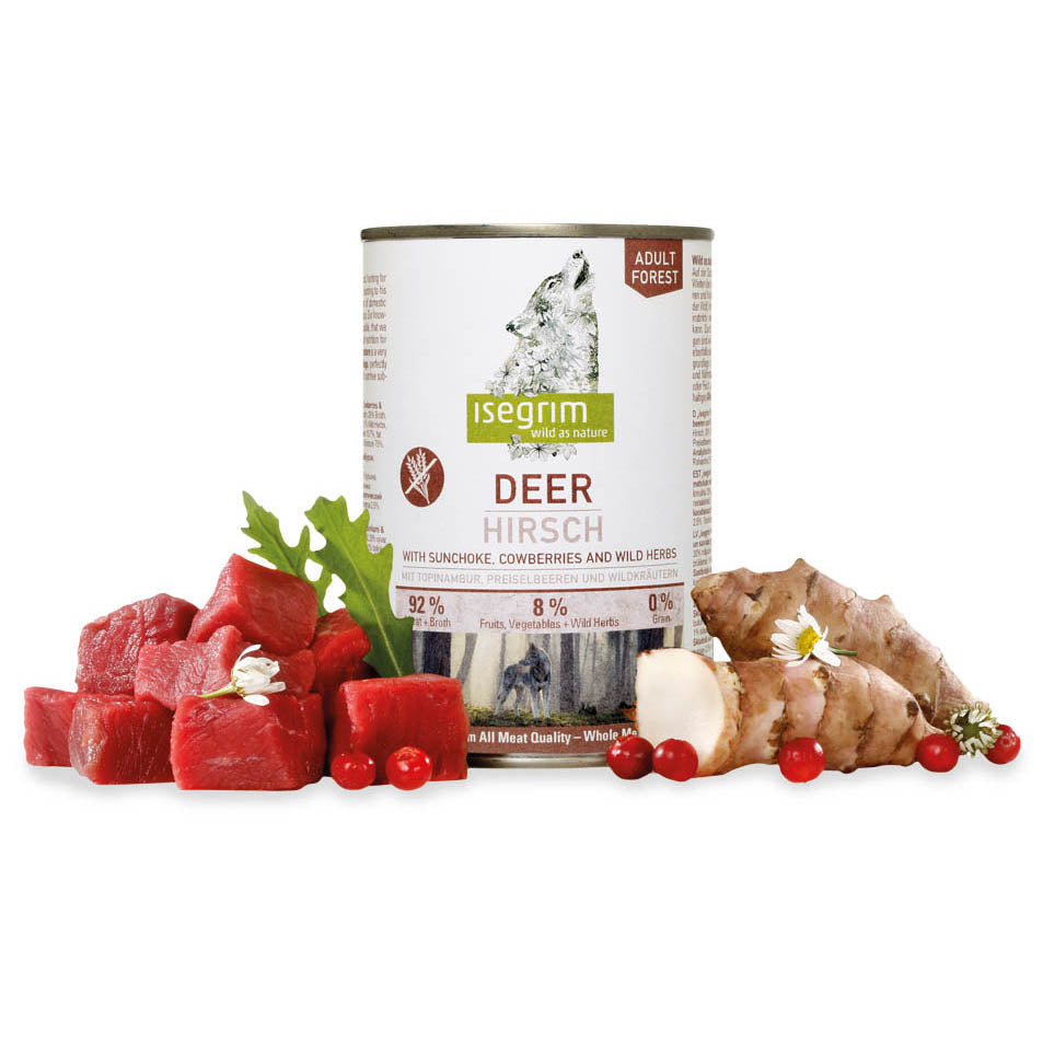 Isegrim Adult Deer & Sunchoke Tin 6x800g