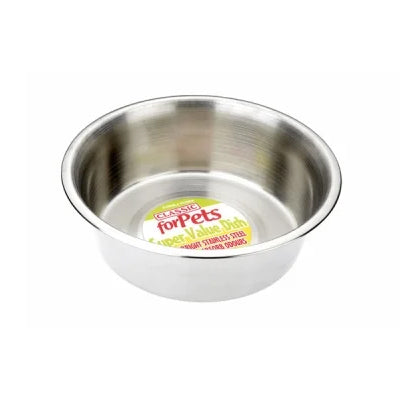 Classic Super Value Stainless Steel Dish 2800ml