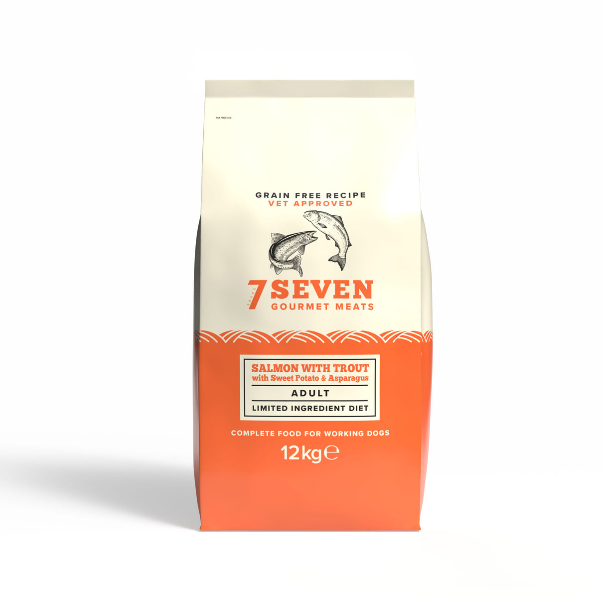 Seven Dog - Adult Salmon with Trout & Sweet Potato Grain Free 12kg