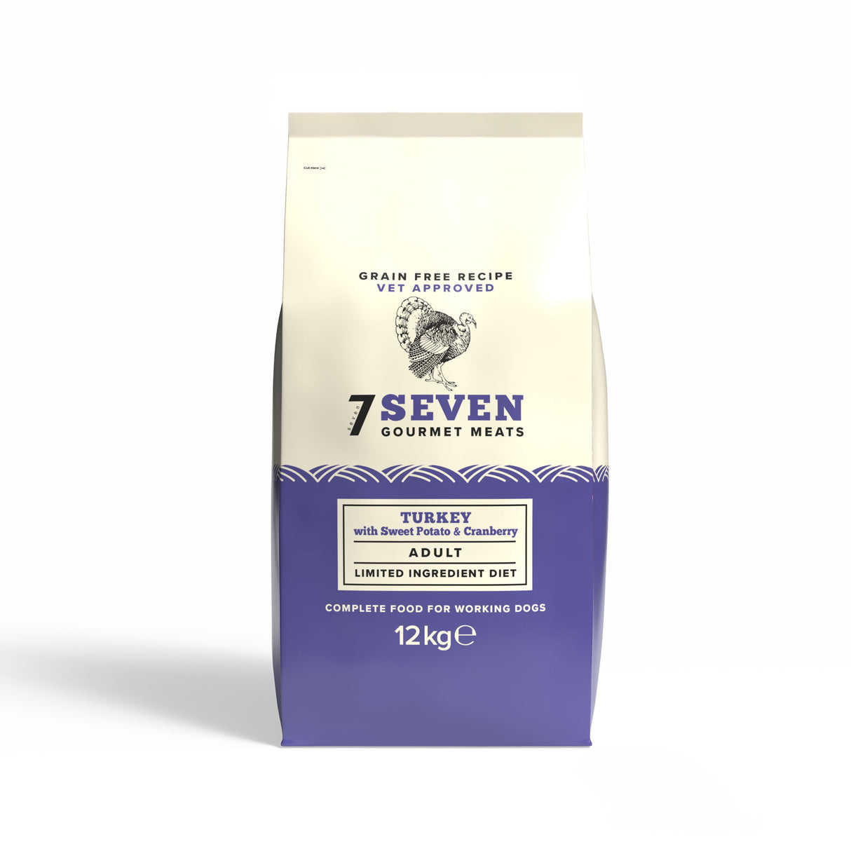 Seven Dog - Adult Turkey with Sweet Potato & Cranberry Grain Free 12kg