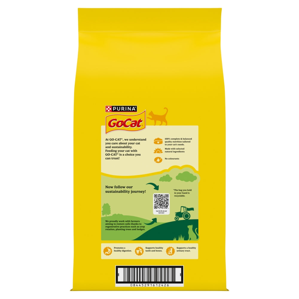 Go-Cat Adult Herring with Vegetables Dry Cat Food 10kg