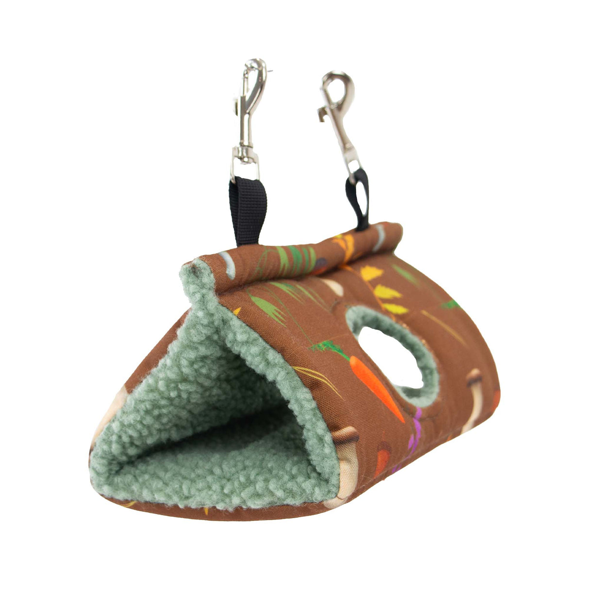 Ancol Burrow & Squeak Patterned Pyramid Hammock Small