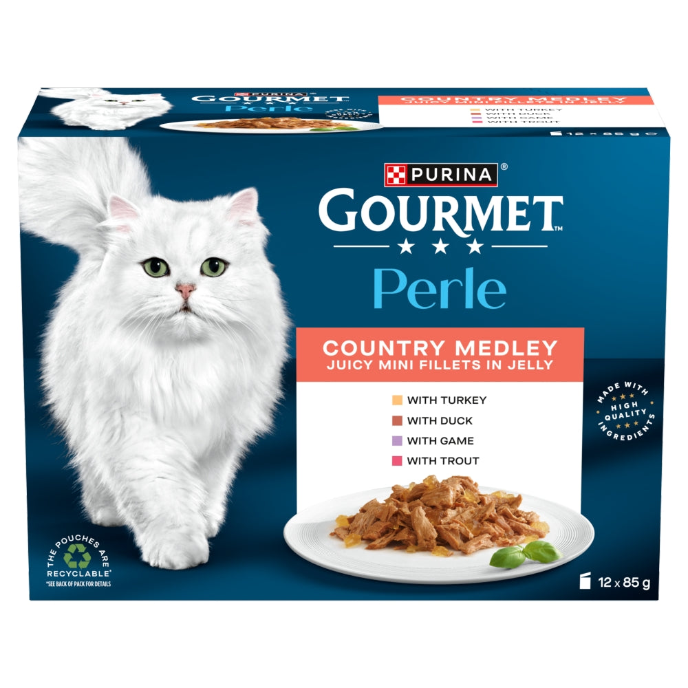 Gourmet Perle Country Medley Mini Fillets In Jelly 12x85g