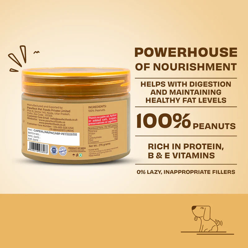 Pawfect Peanut Butter Original 275g