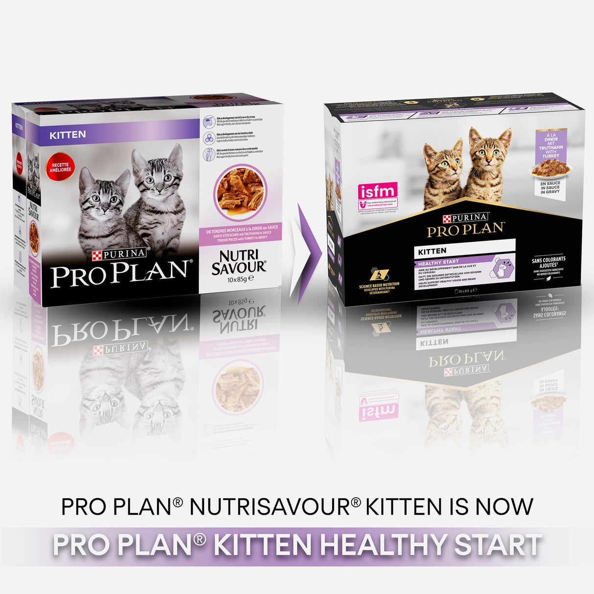 Pro Plan Cat - Kitten Healthy Start Turkey in Gravy 10x85g