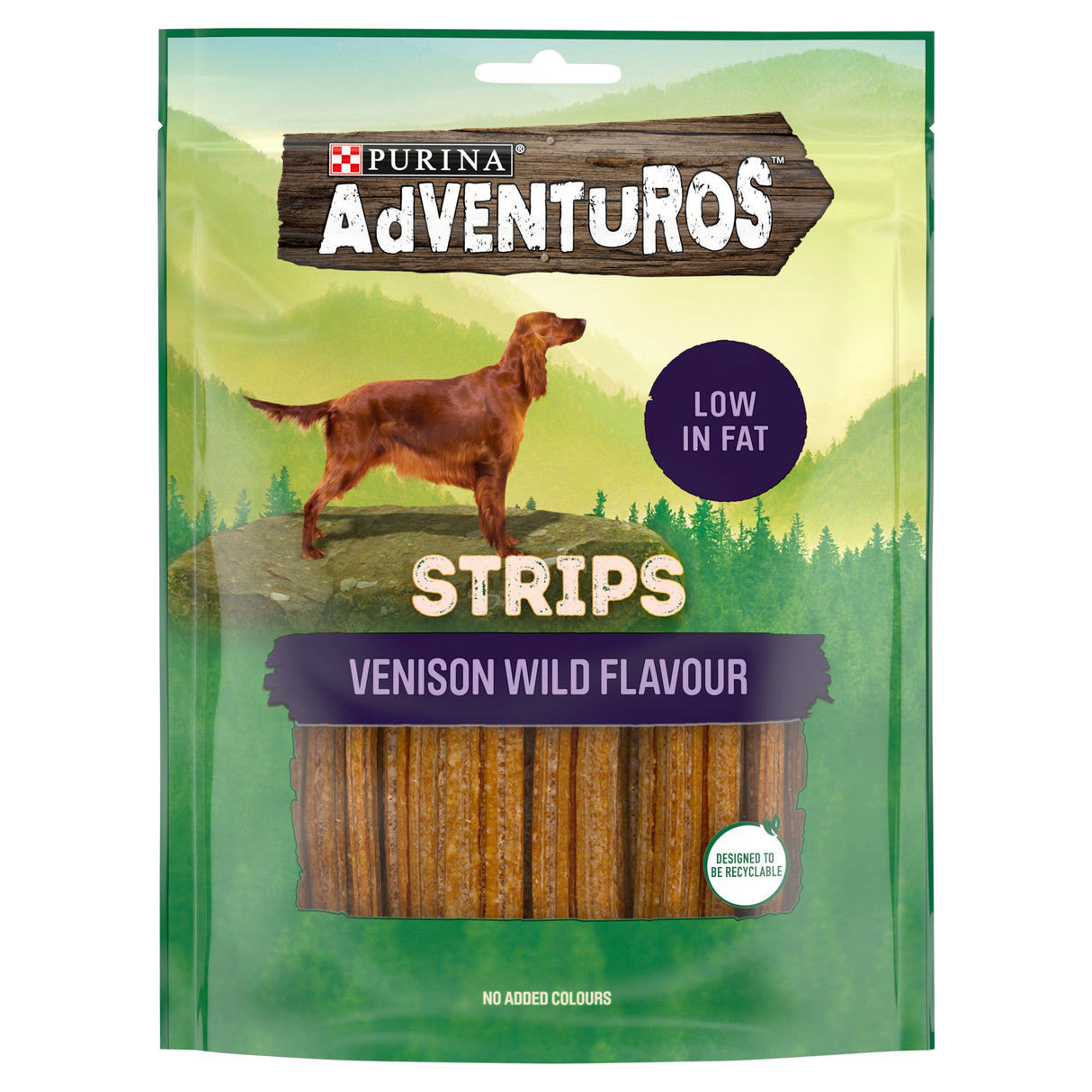 Purina Adventuros Strips Venison Flavour 90g