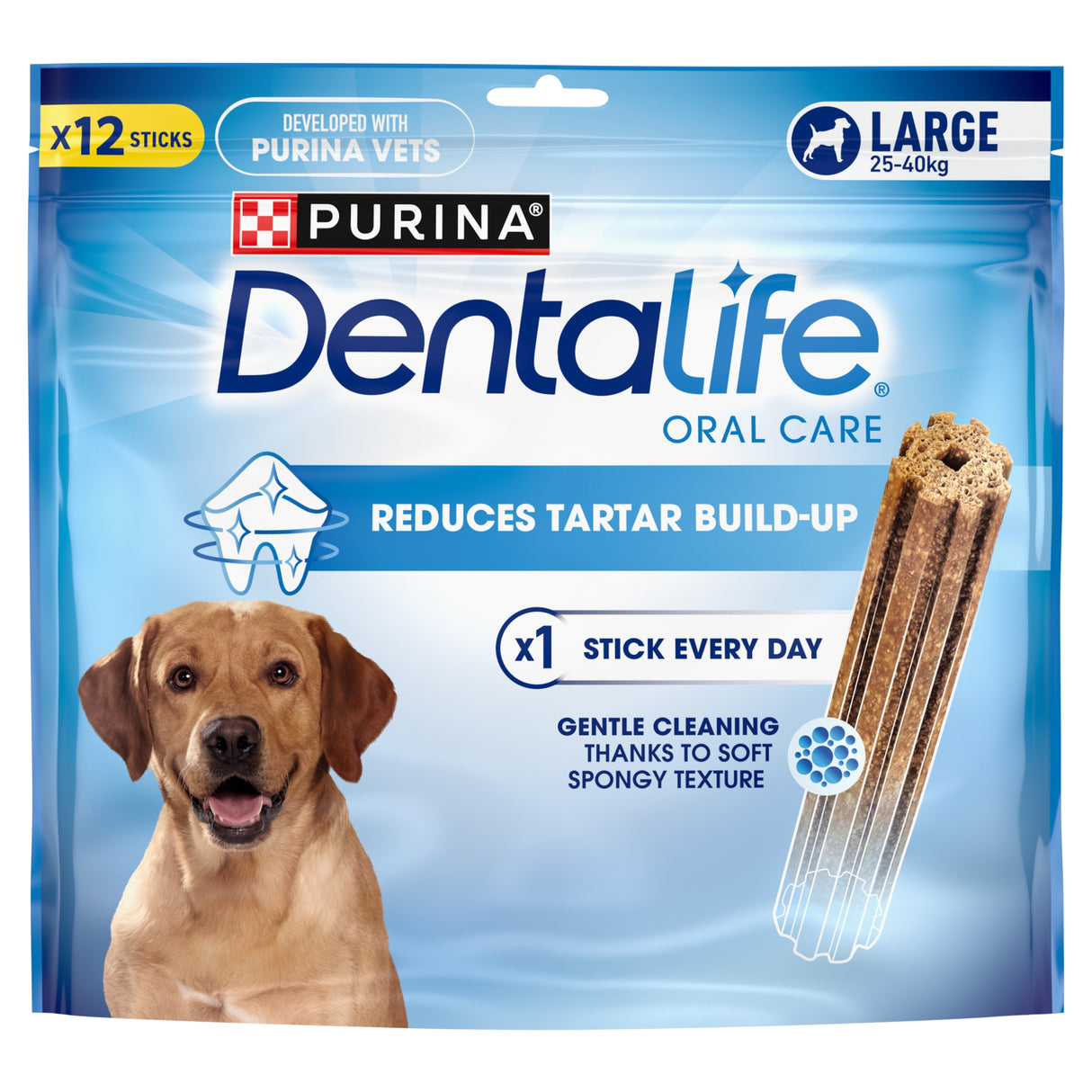 Dentalife Dental Chicken Dog Chews Large 12 Sticks