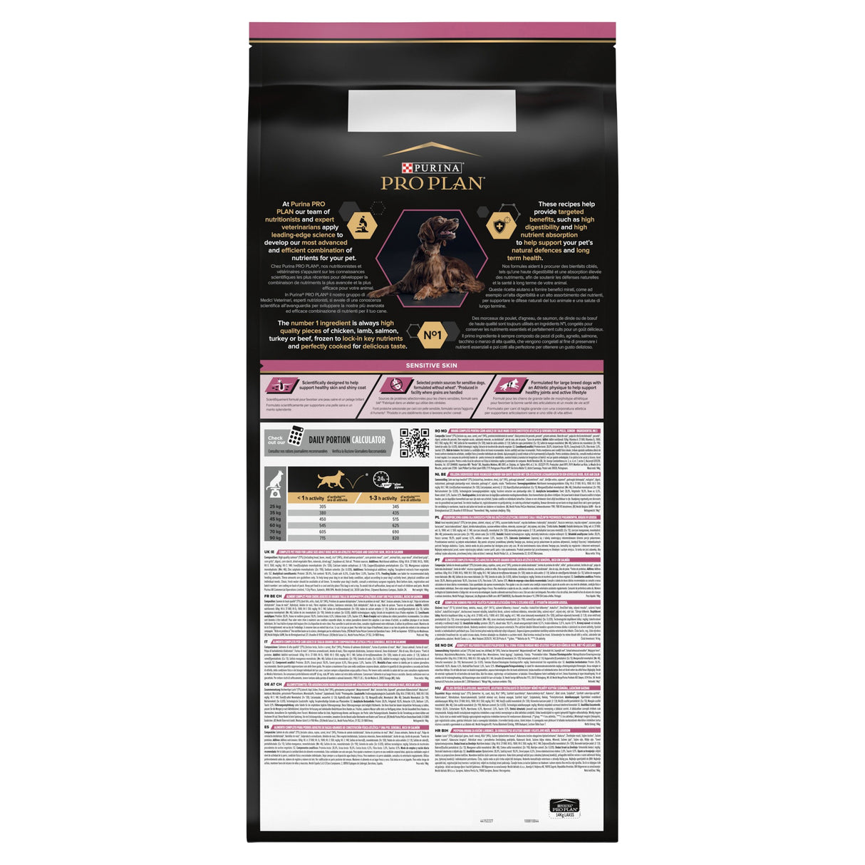 Pro Plan Dog - Adult Large Athletic Sensitive Skin Salmon 14kg