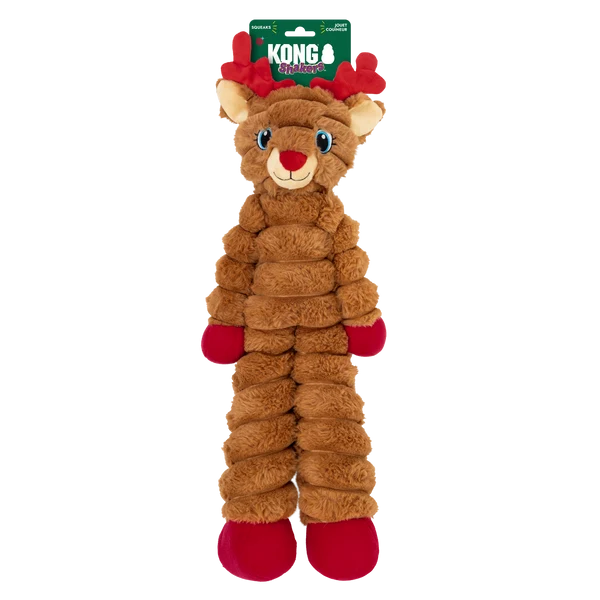 KONG Christmas Shakers Crumples Reindeer XL