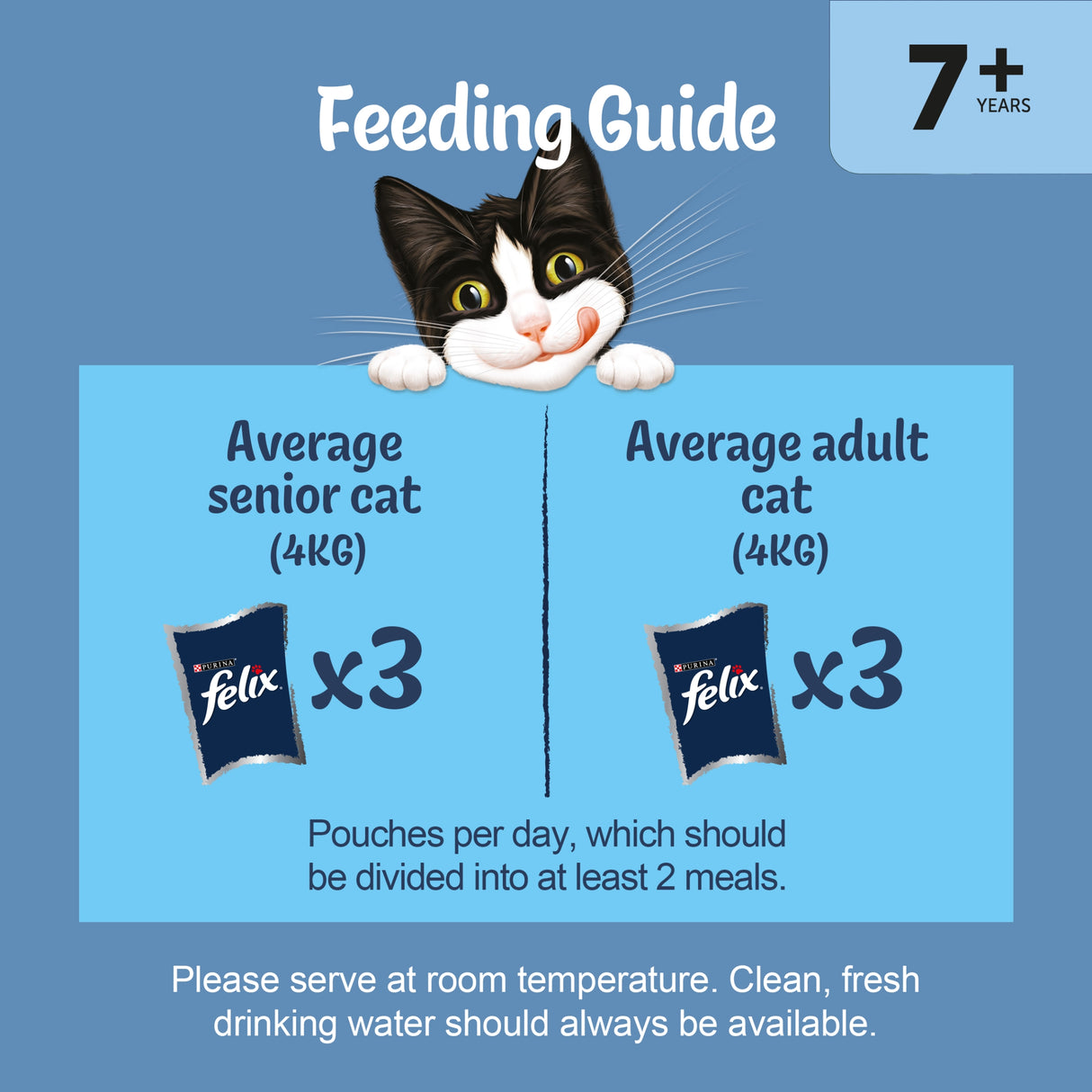 Felix Original Senior Farm Selection in Jelly Wet Cat Food 12x85g