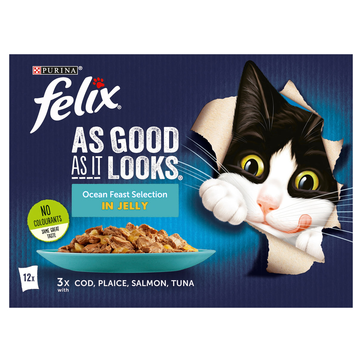 Felix As Good As It Looks Pouch Box Ocean Feasts 12x85g