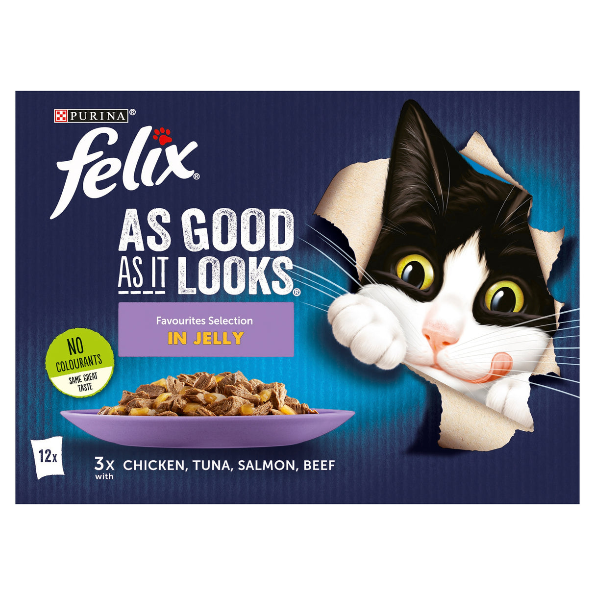 Felix As Good As It Looks Favourites Selection in Jelly 12x85g