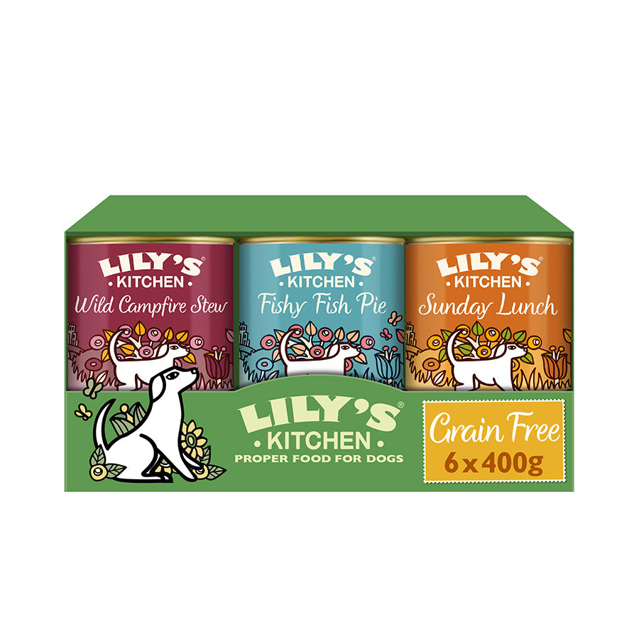 Lily's Kitchen Dog Grain Free Multipack 6x400g