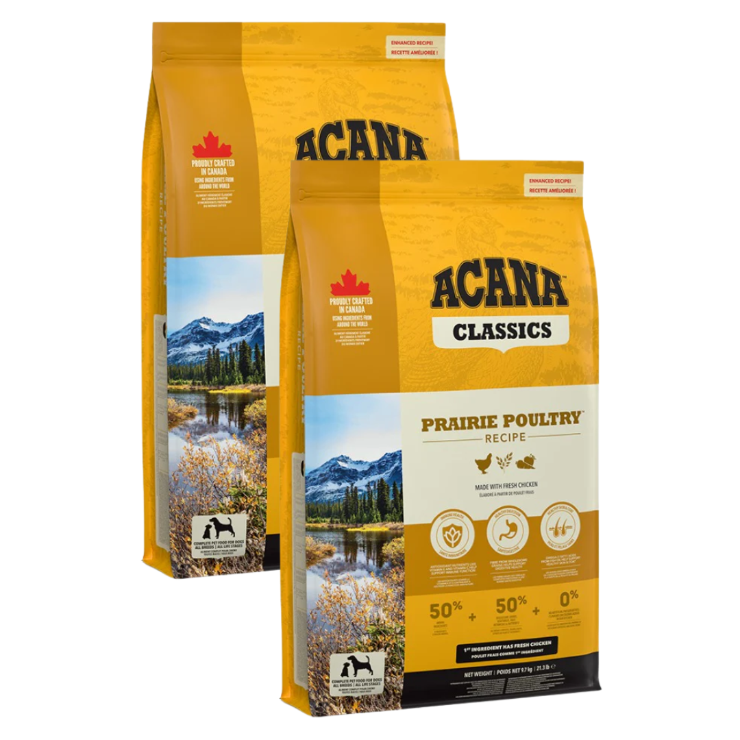 Acana Dog - Classics Prairie Poultry 2x9.7kg