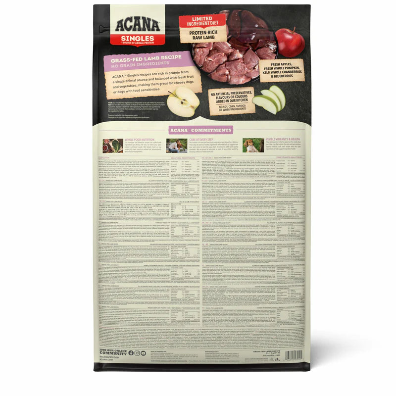Acana Dog - Grass Fed Lamb 2x11.4kg