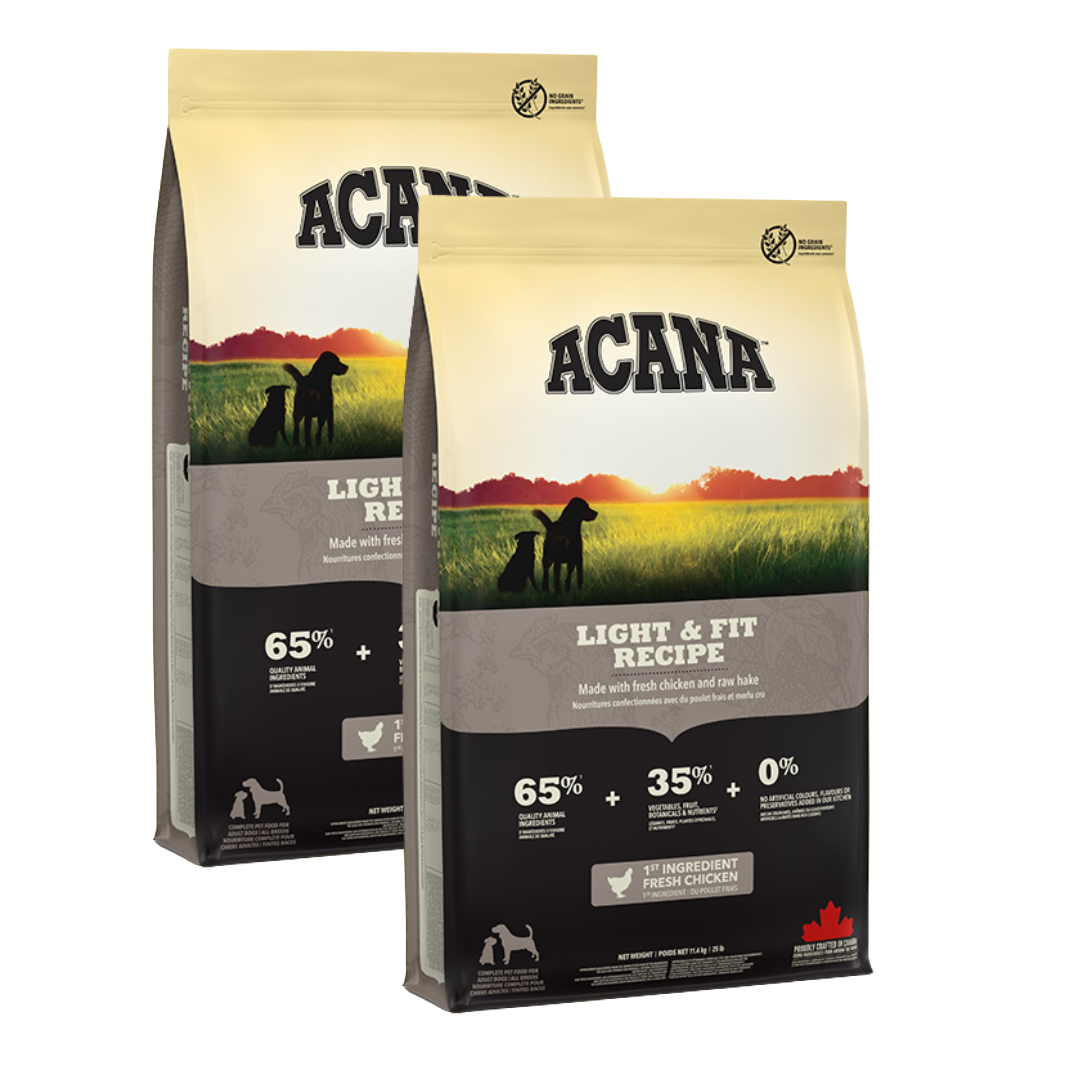 Acana Dog - Light & Fit 2x11.4kg