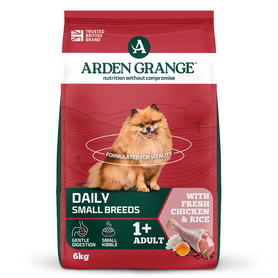 Arden Grange Dog - Adult Mini Breed Chicken & Rice 6kg