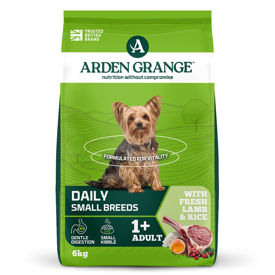 Arden Grange Dog - Adult Mini Breed Lamb & Rice 6kg