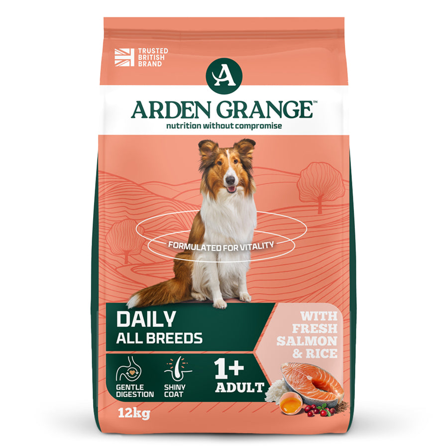 Arden Grange Dog - Adult Salmon & Rice 12kg