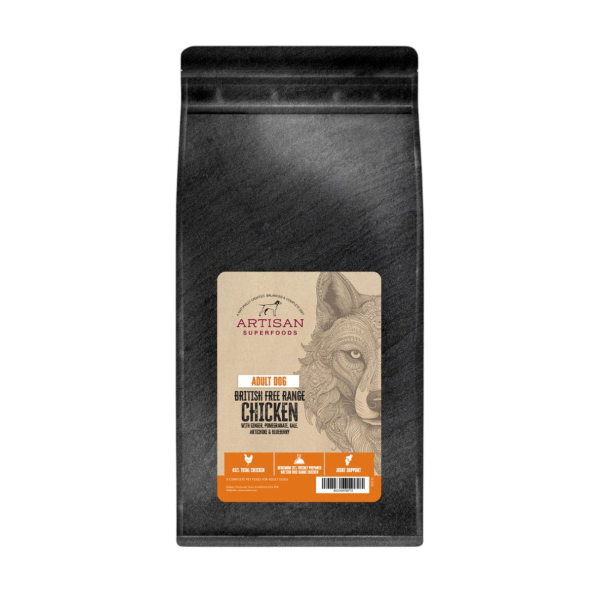 Artisan Superfood Chicken Adult Dog Food 2kg