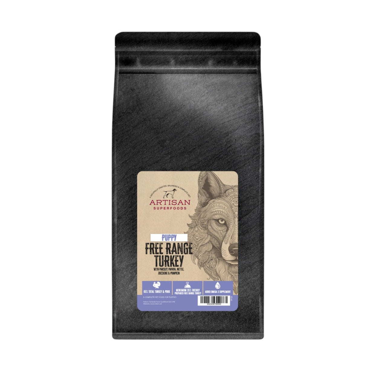 Artisan Superfood Turkey Puppy Dry Food 2kg