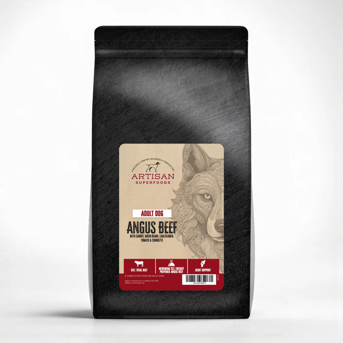 Artisan Superfood Angus Beef Adult Dog Food 12kg