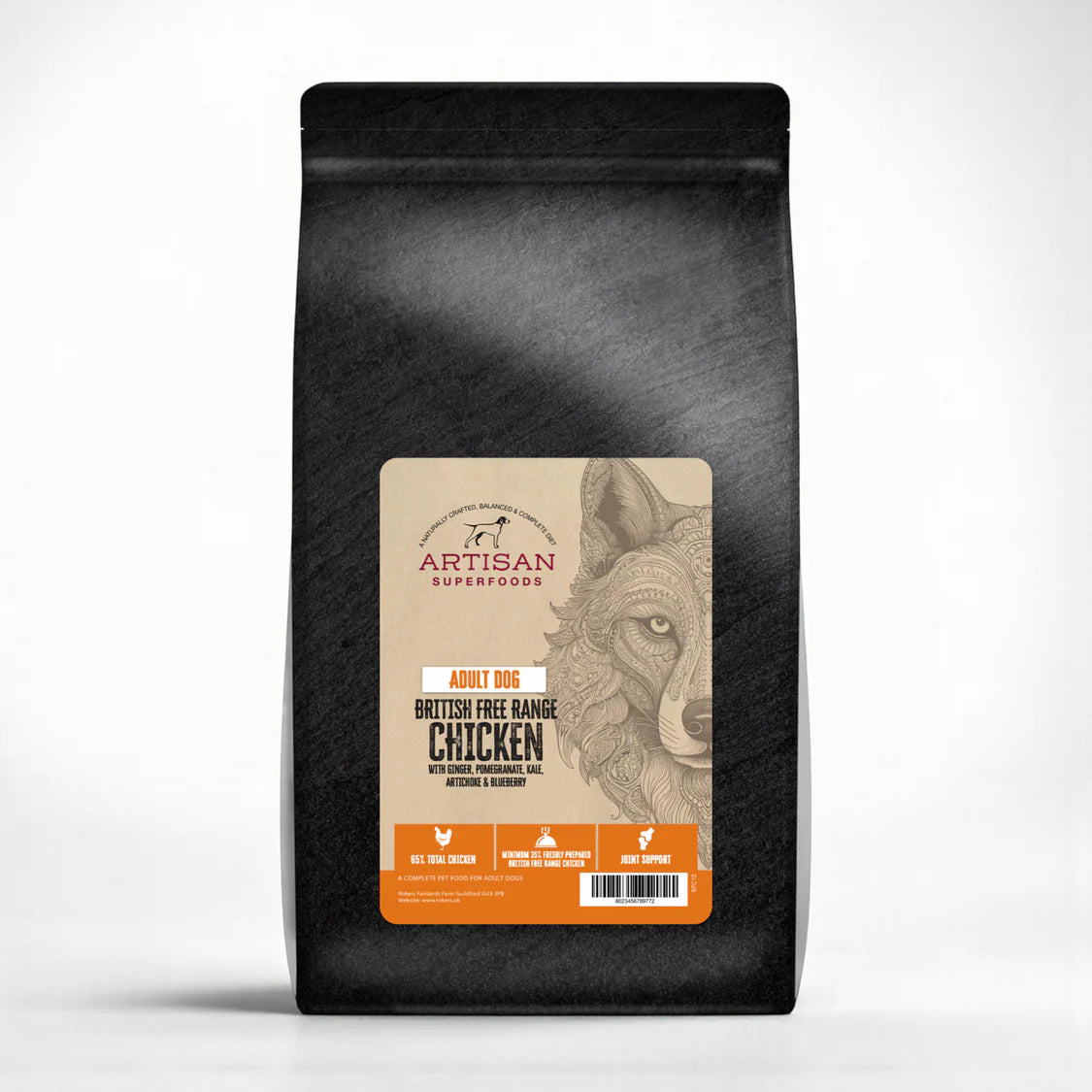 Artisan Superfood Chicken Adult Dog Food 12kg