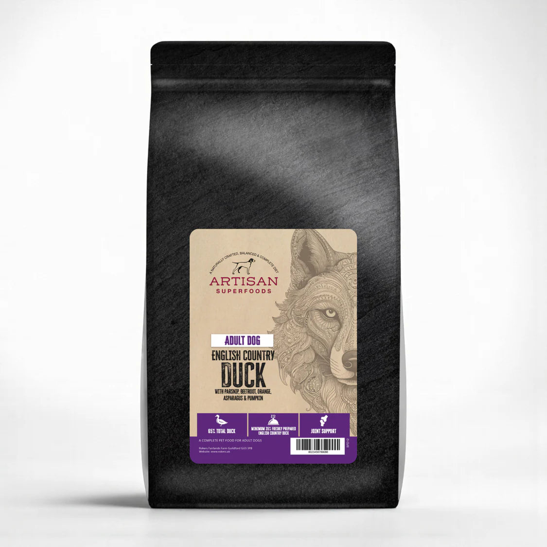 Artisan Superfood Duck Adult Dog Food 12kg