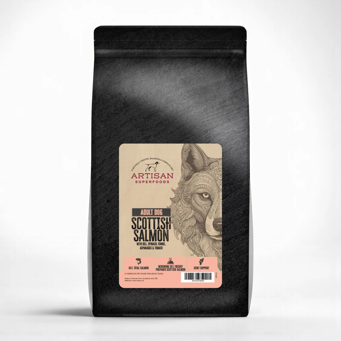 Artisan Superfood Salmon Adult Dog Food 12kg