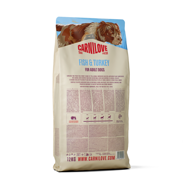 Carnilove Dog - True Fresh Fish & Turkey 12kg