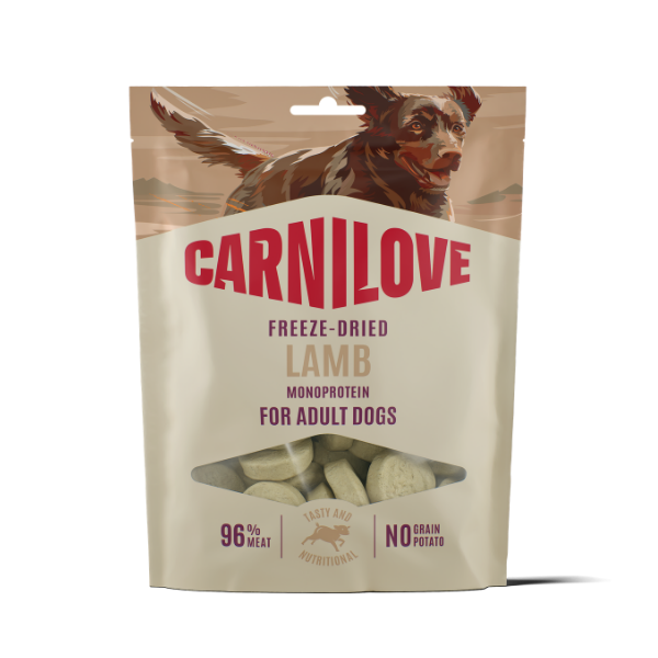 Carnilove Dog - Freeze Dried Raw Treats Lamb 60g
