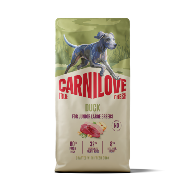 Carnilove Dog - True Fresh Duck Large Breed Junior 1.5kg