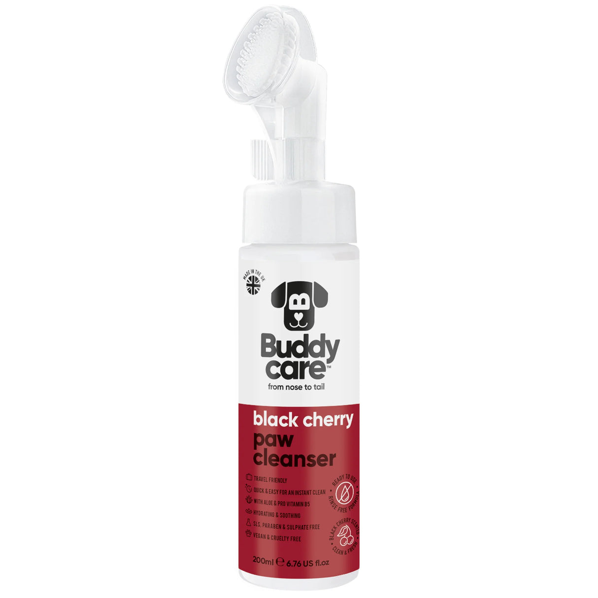 Buddy Care Black Cherry Paw Cleanser 200ml