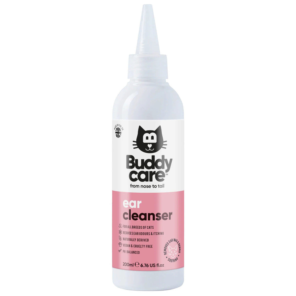 Buddy Care Cat Ear Cleanser 200ml