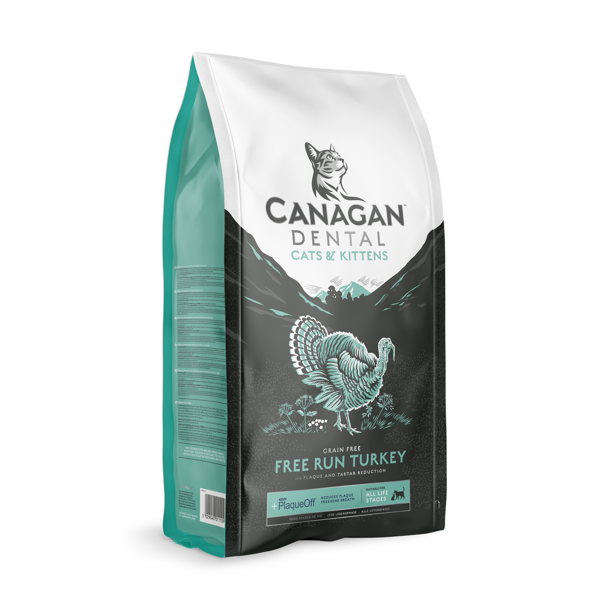 Canagan Cats & Kittens - Dental Free Run Turkey 1.5kg