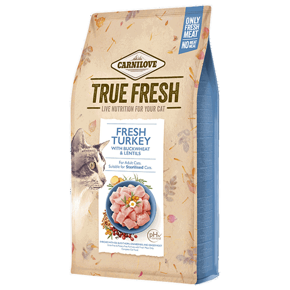 Carnilove Cat - True Fresh Turkey 1.8kg