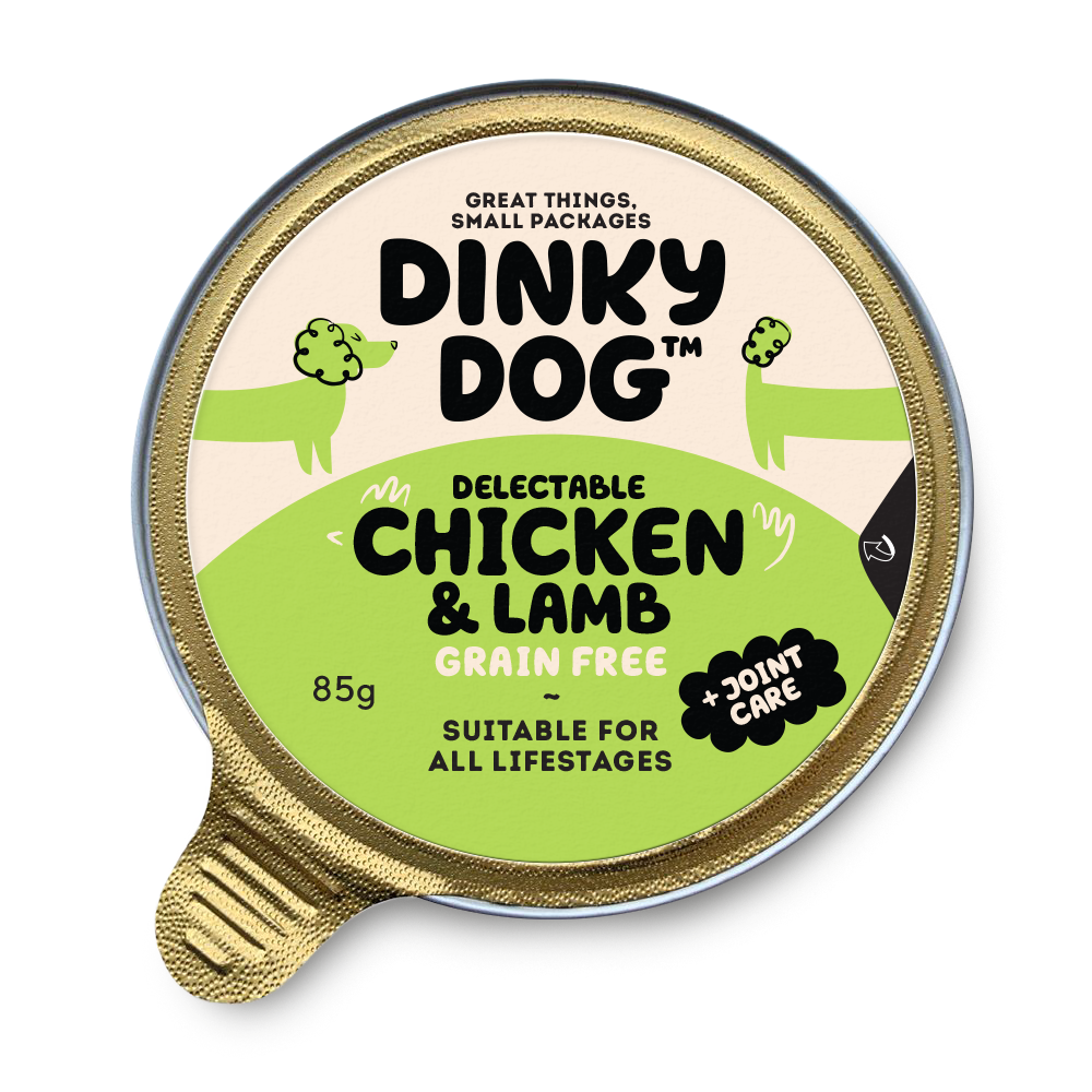 Dinky Dog Chicken & Lamb 12x85g