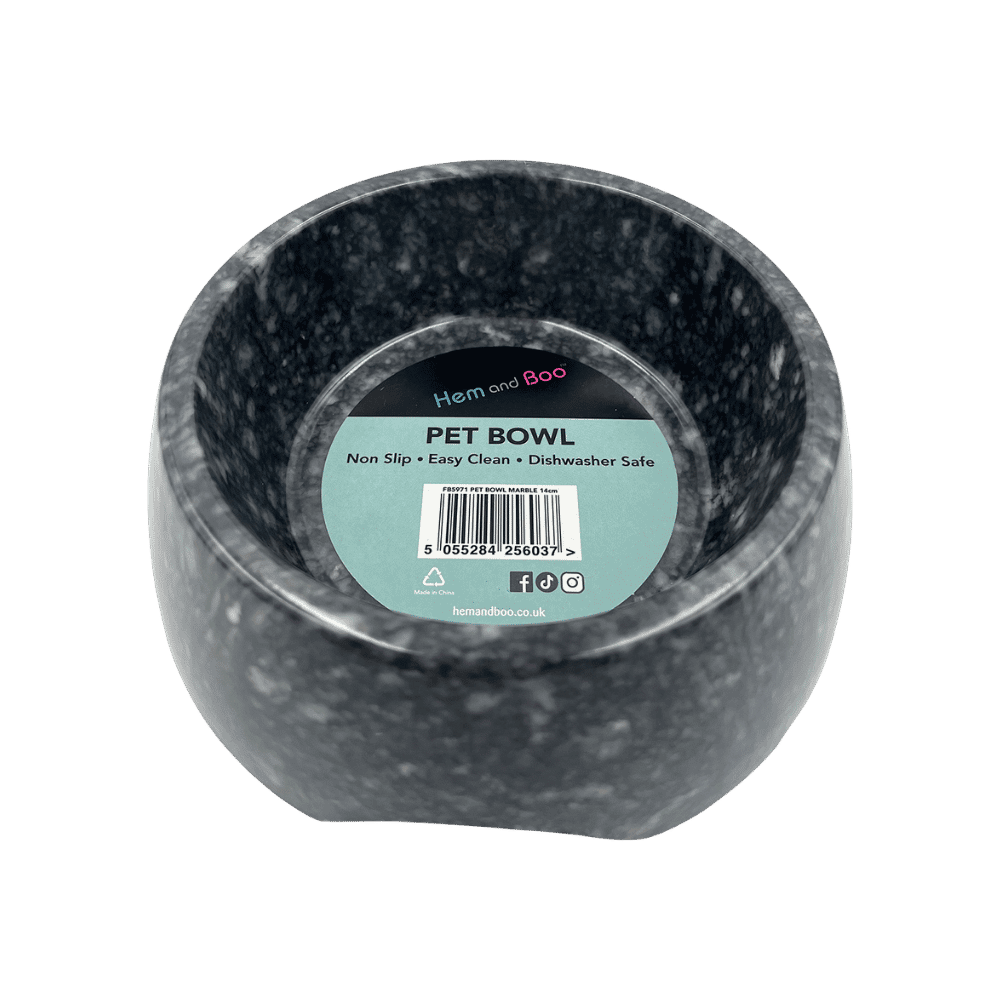 Hem & Boo Non-Slip Bowl Marble 14cm