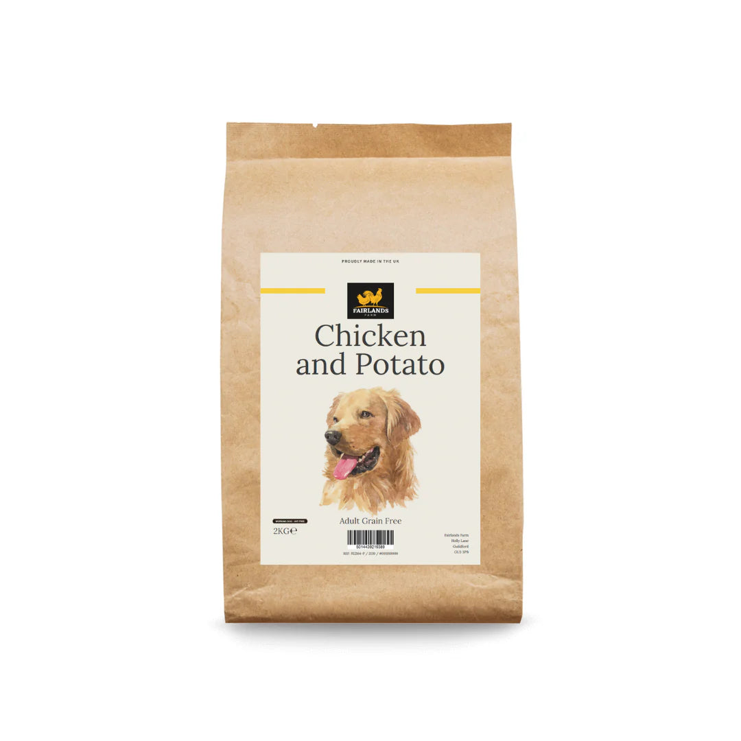 Fairlands Farm Working Dog Grain Free Adult Chicken & Potato 2kg
