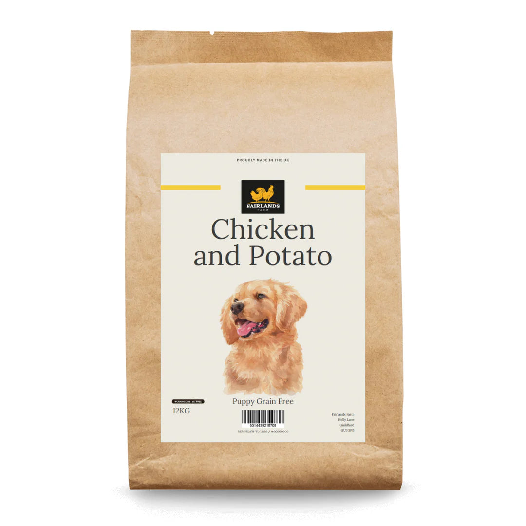 Fairlands Farm Working Dog Grain Free Puppy Chicken & Potato 12kg