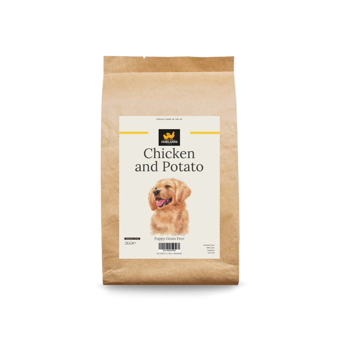 Fairlands Farm Working Dog Grain Free Puppy Chicken & Potato 2kg